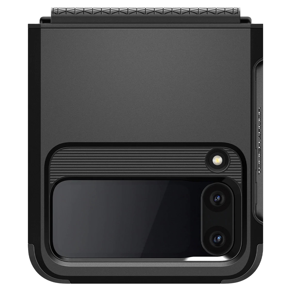 Galaxy Z Flip 4 Case Tough Armor Black