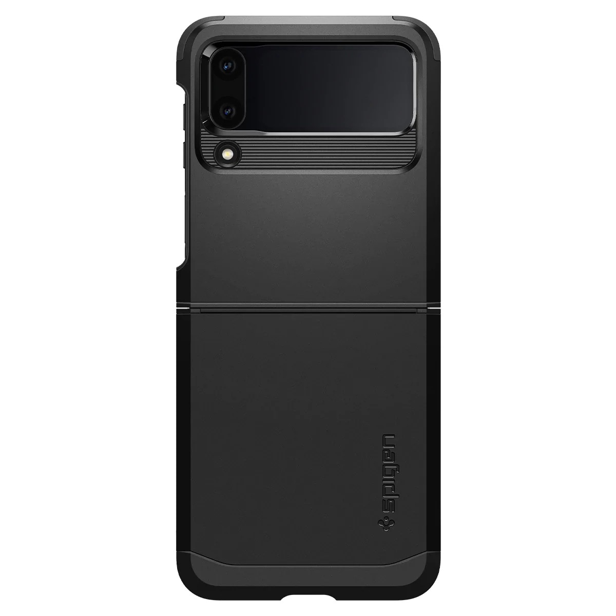 Galaxy Z Flip 4 Case Tough Armor Black