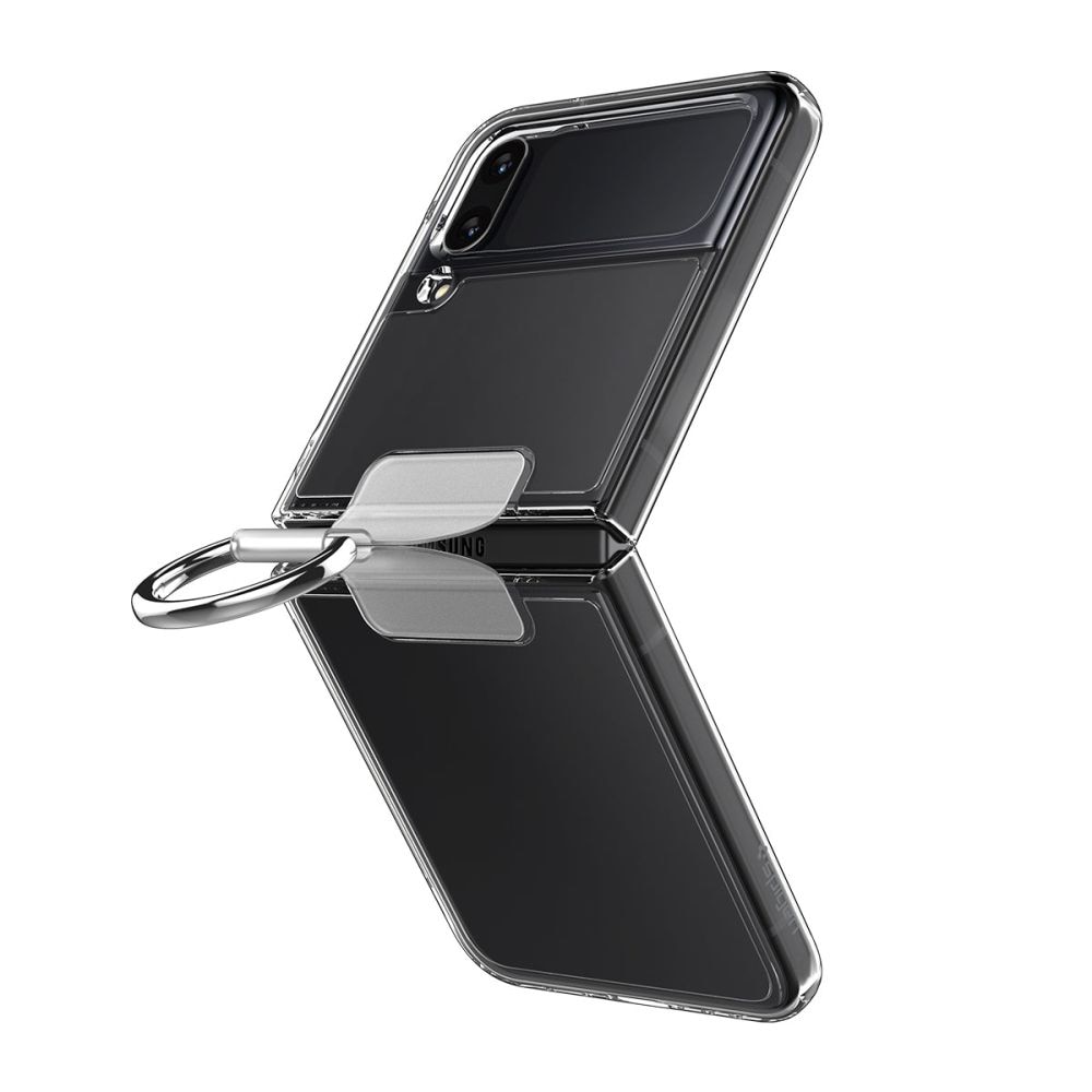 Galaxy Z Flip 4 Case Thin Fit Ring Crystal Clear