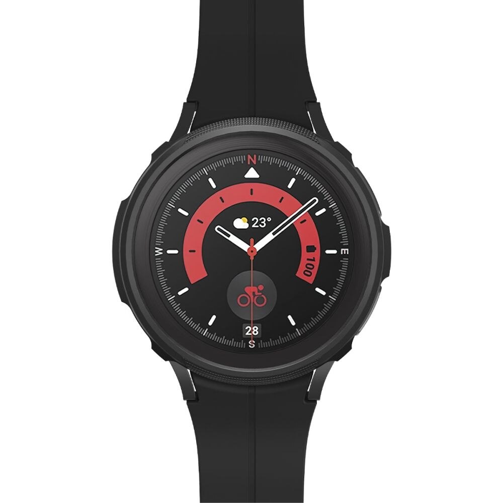 Samsung Galaxy Watch 5 Pro 45mm Case Liquid Air Black