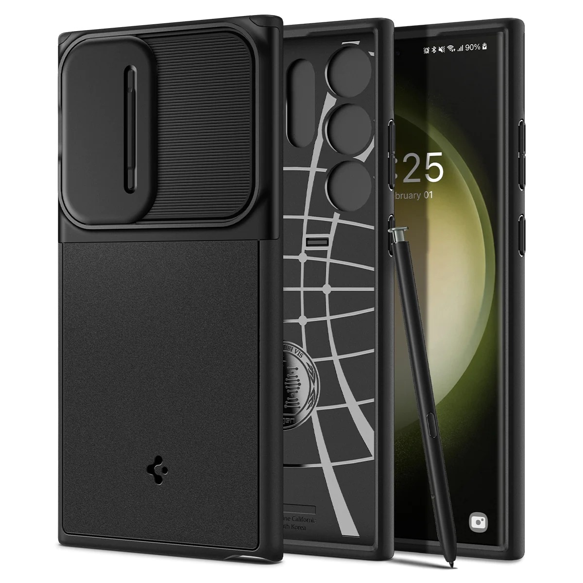 Samsung Galaxy S23 Ultra Case Optik Armor Black