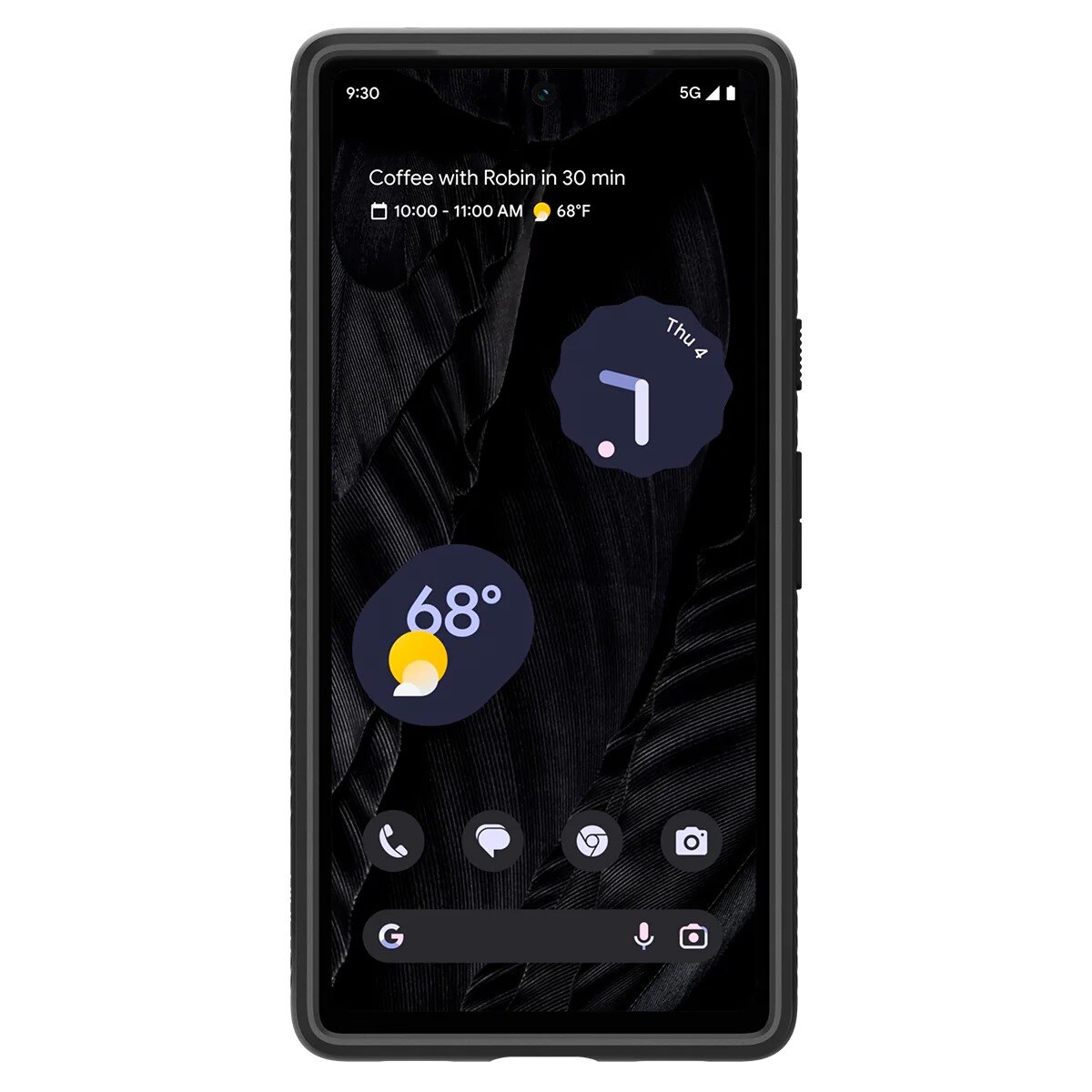 Google Pixel 7a Case Liquid Air Black