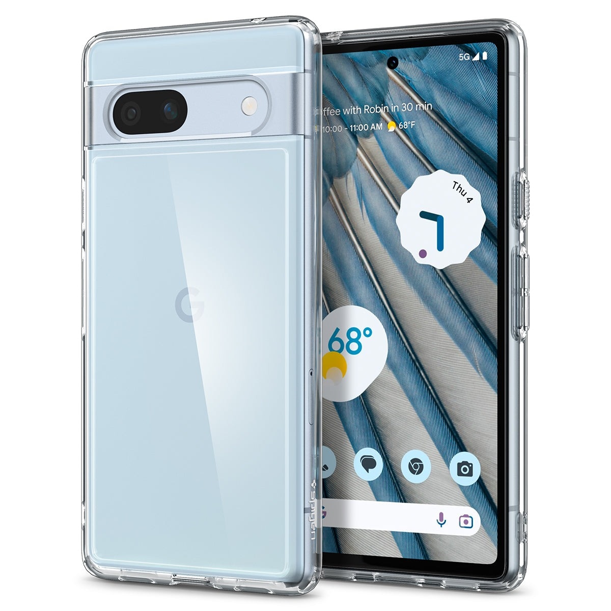 Google Pixel 7a Case Ultra Hybrid Crystal Clear