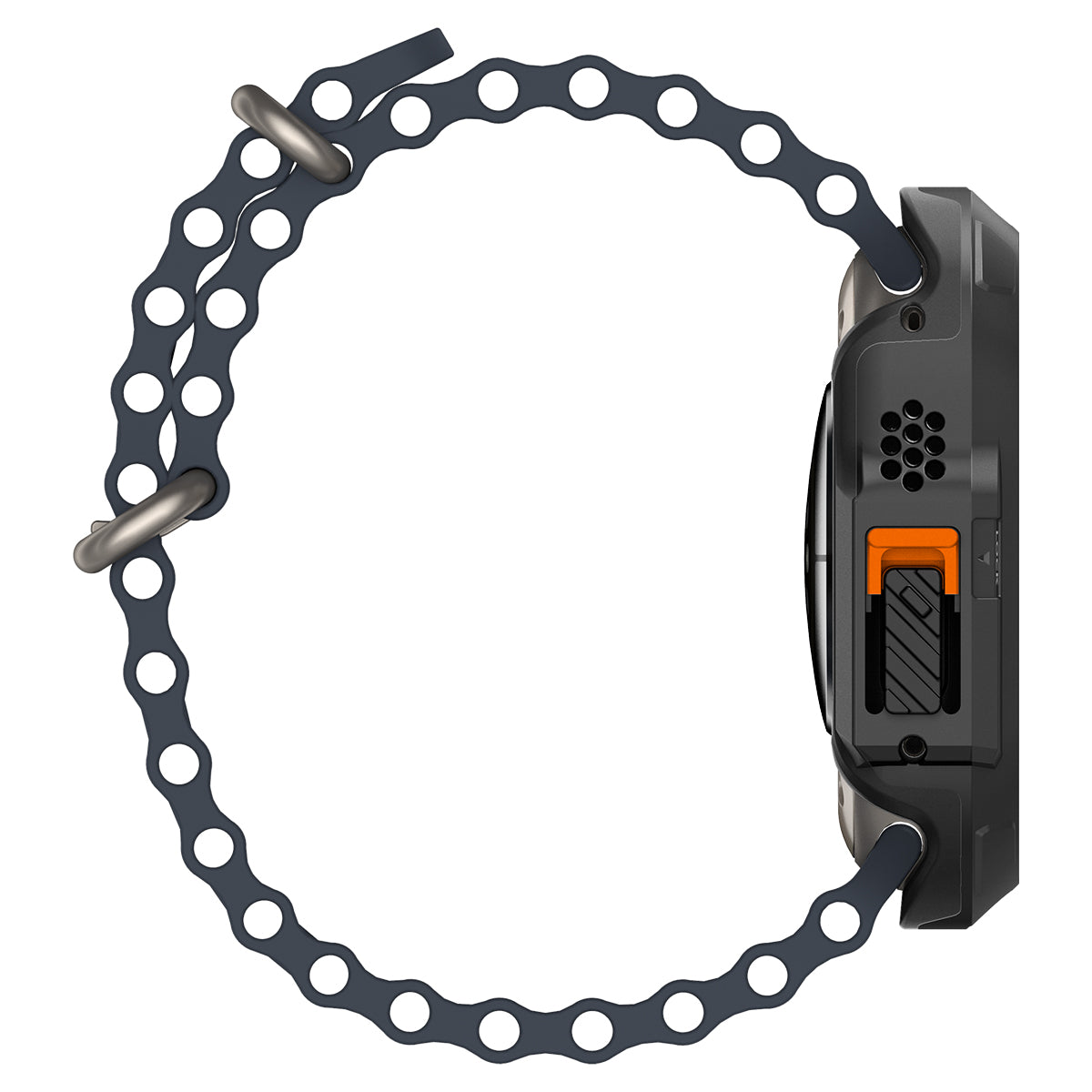Apple Watch Ultra 2 49mm Case Lock Fit Black