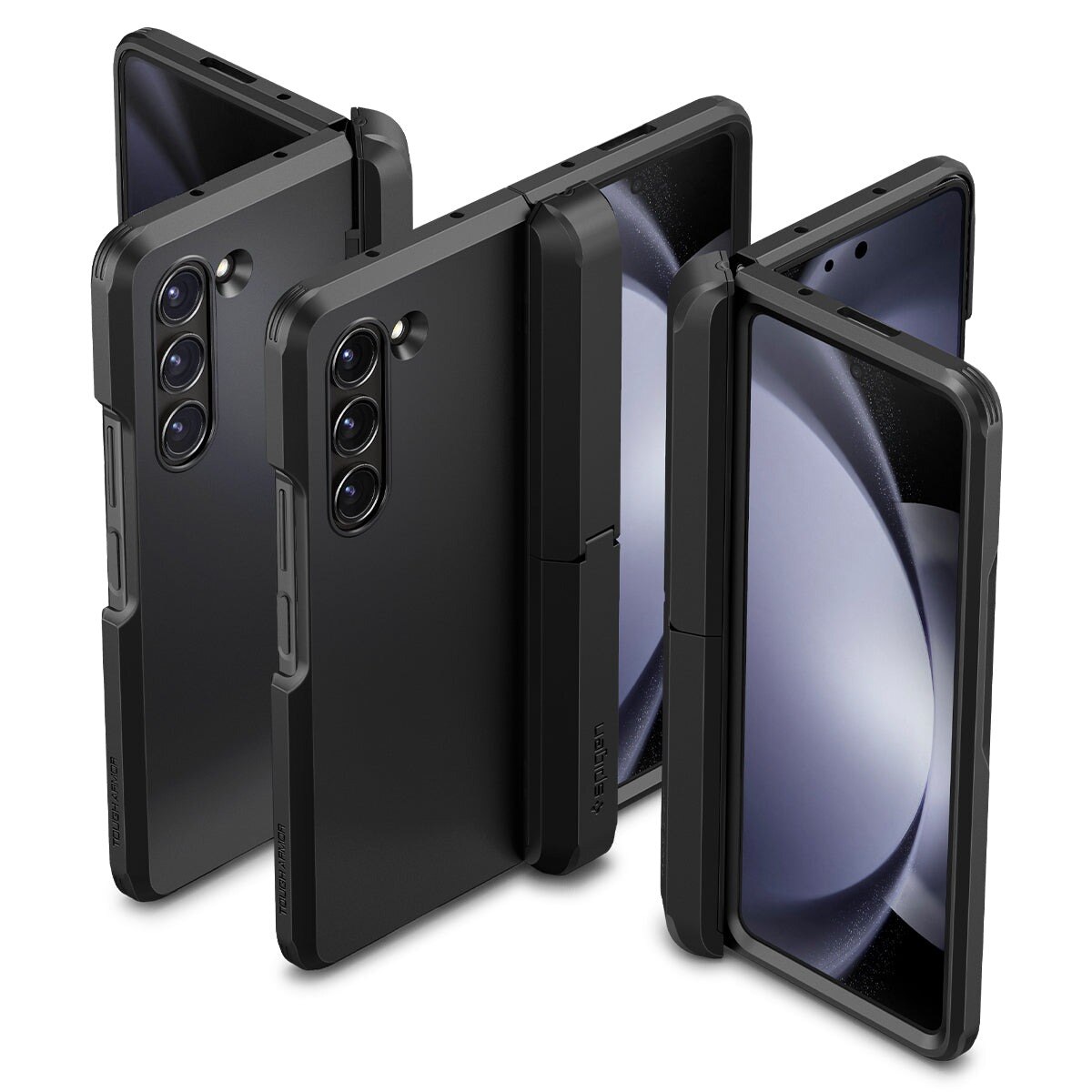 Galaxy Z Fold 5 Deksel Tough Armor Pro Black