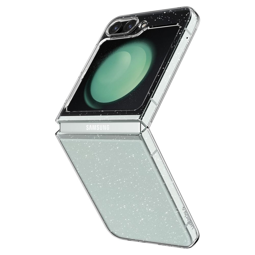 Samsung Galaxy Z Flip 5 Case AirSkin Crystal Quartz Glitter