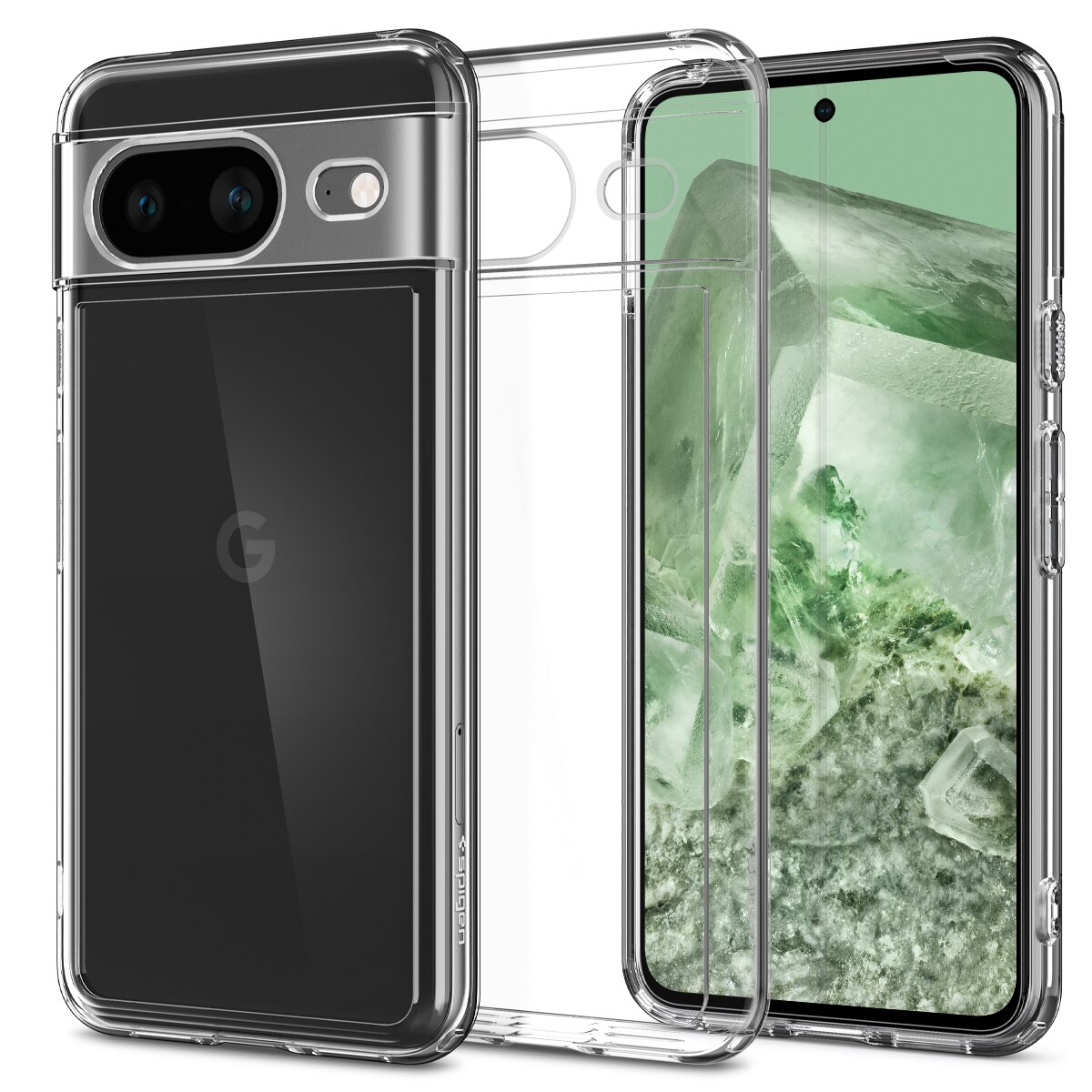 Google Pixel 8a Case Ultra Hybrid Crystal Clear