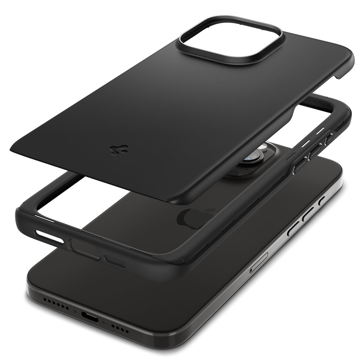 iPhone 15 Pro Max Case Thin Fit Black