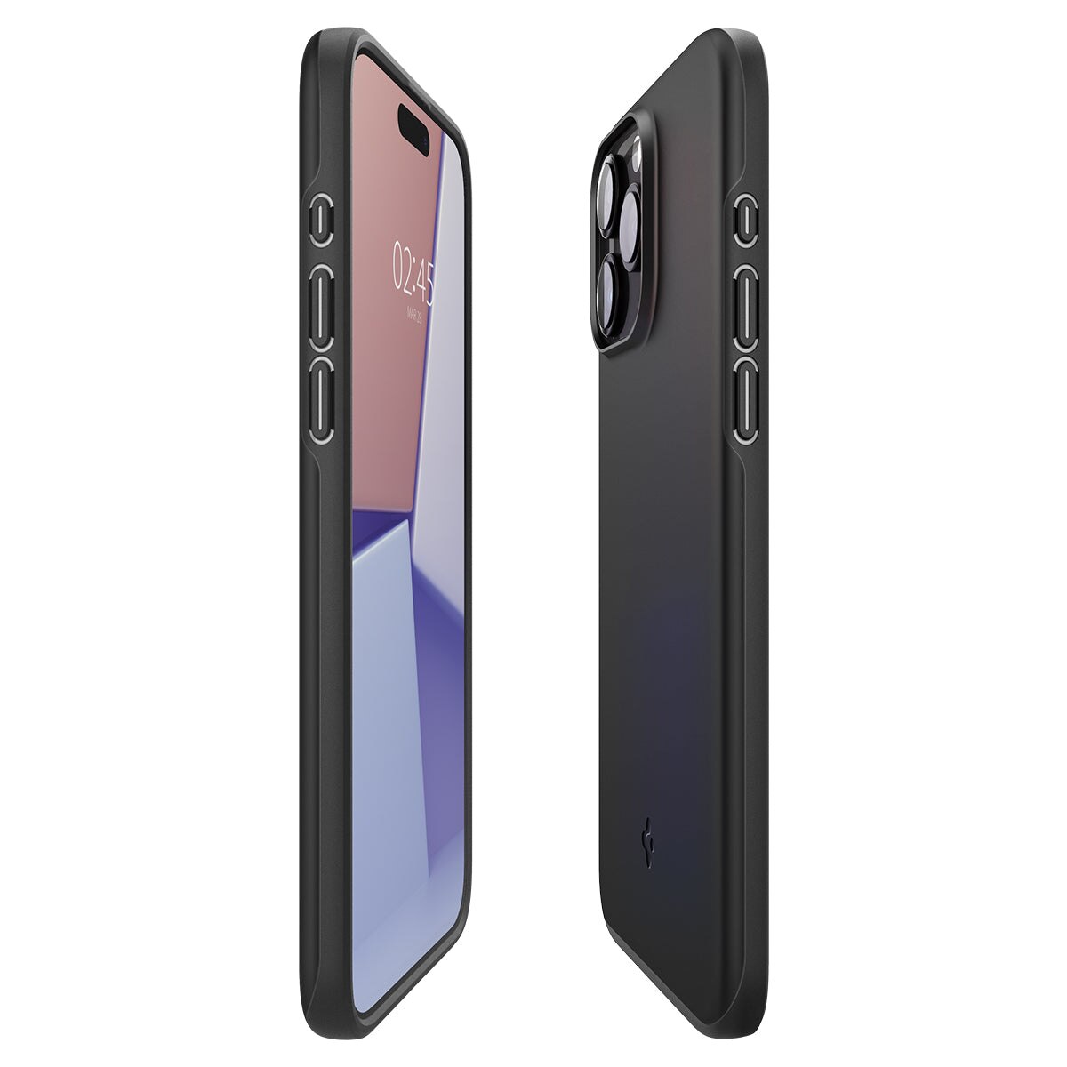 iPhone 15 Pro Max Case Thin Fit Black