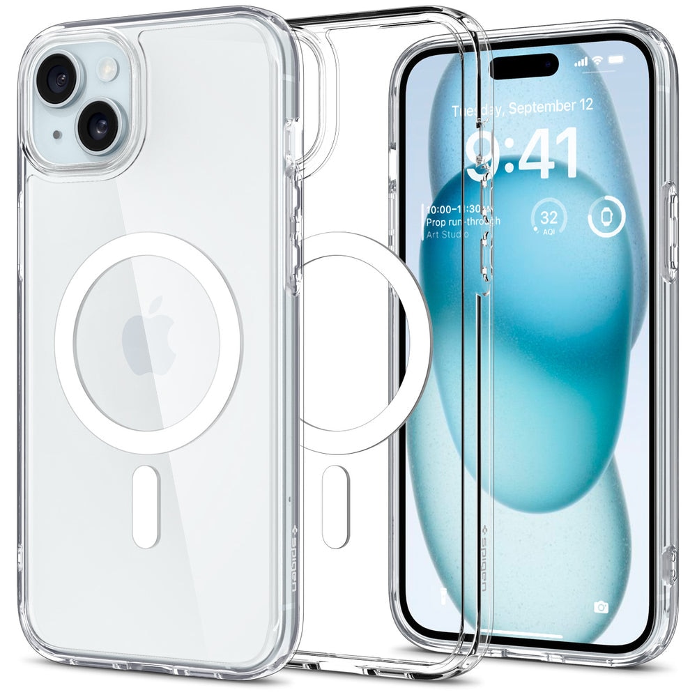 Case Ultra Hybrid MagSafe iPhone 15 Plus White