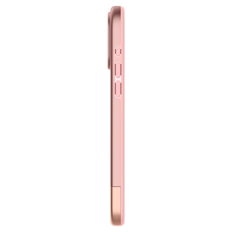 iPhone 15 Pro Deksel Style Armor MagSafe Rose Gold