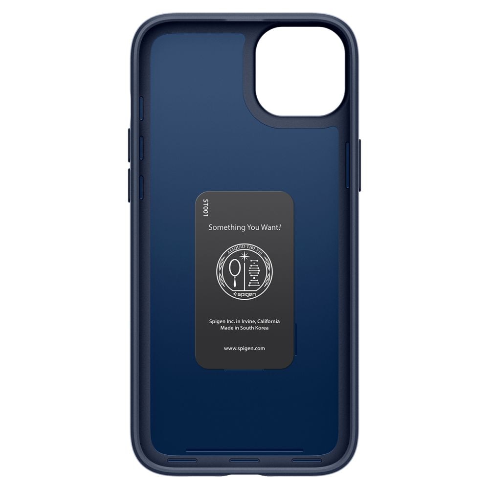 iPhone 15 Deksel Thin Fit Navy Blue