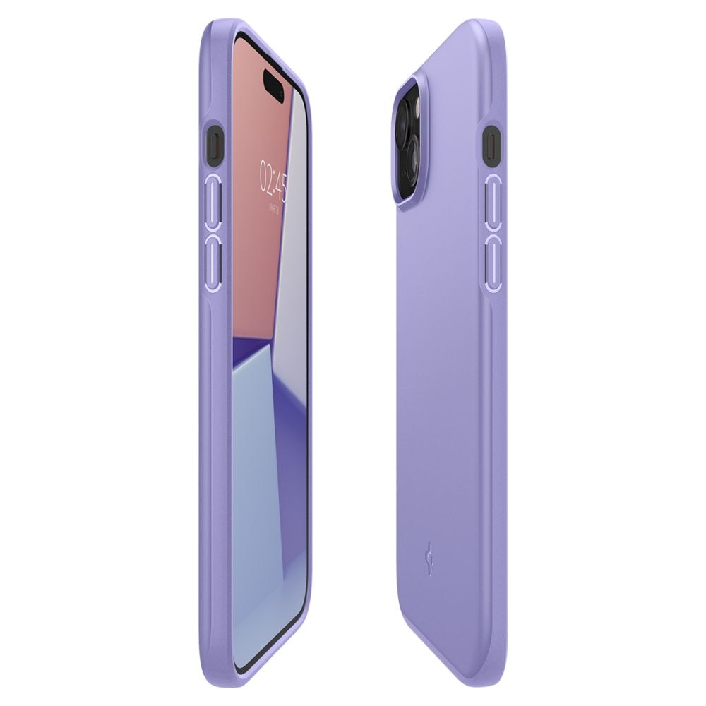 iPhone 15 Case Thin Fit Iris Purple