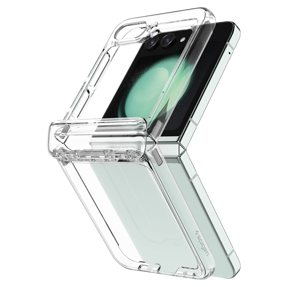 Samsung Galaxy Z Flip 5 Case Thin Fit Pro Crystal Clear