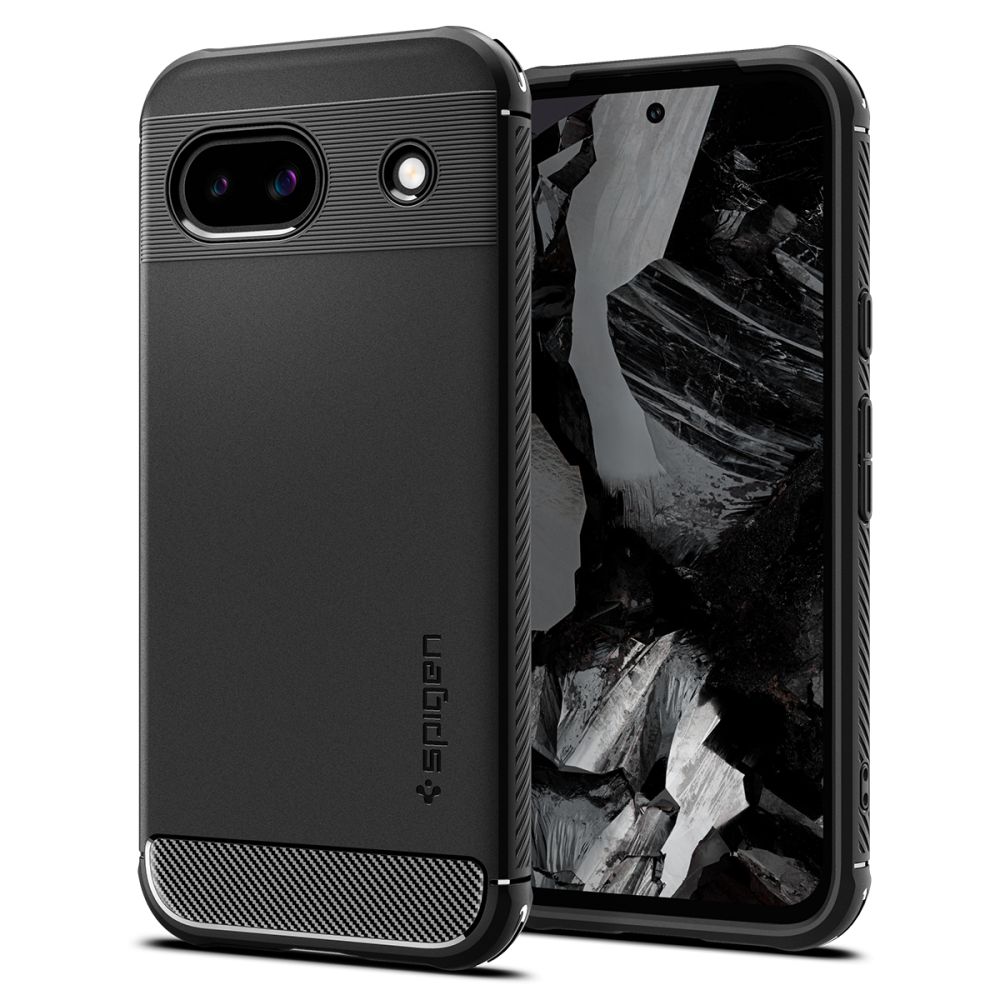 Google Pixel 8a Case Rugged Armor Black