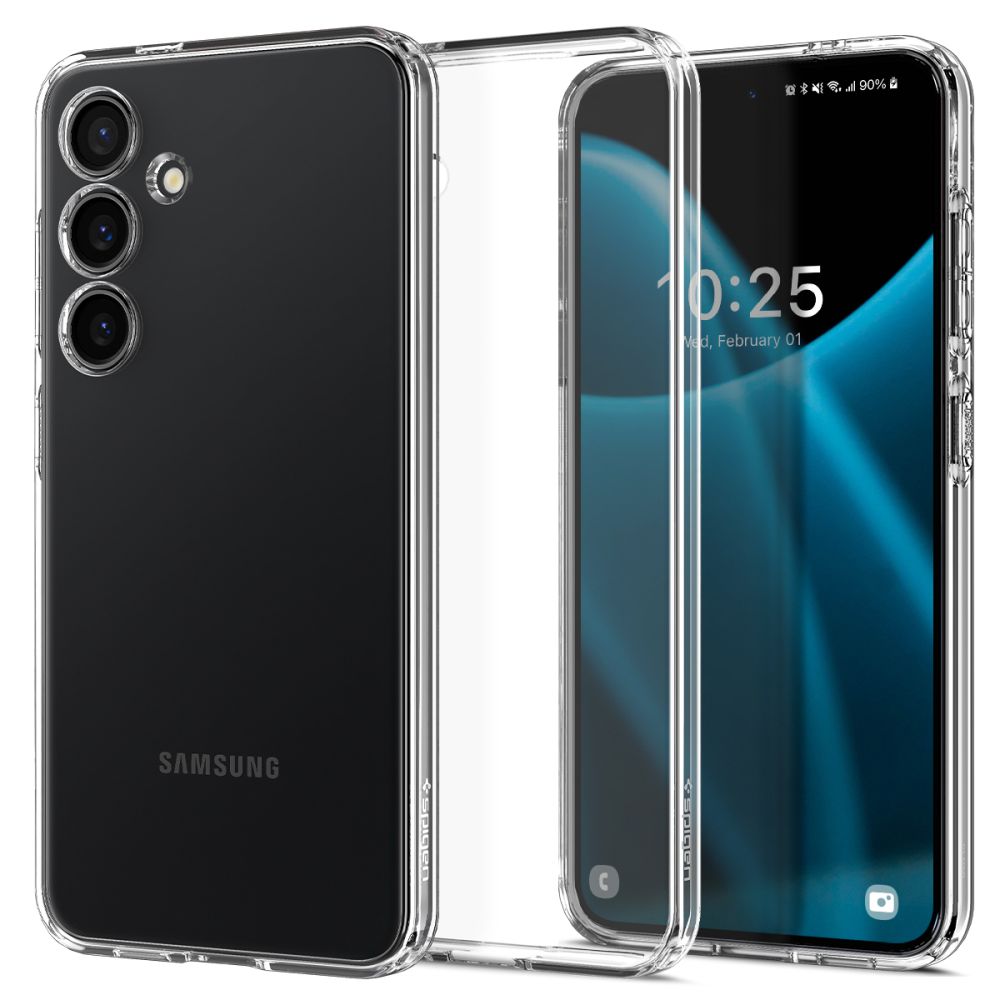Spigen Liquid Crystal deksel til Samsung Galaxy S24 Ultra - gjennomsiktig 