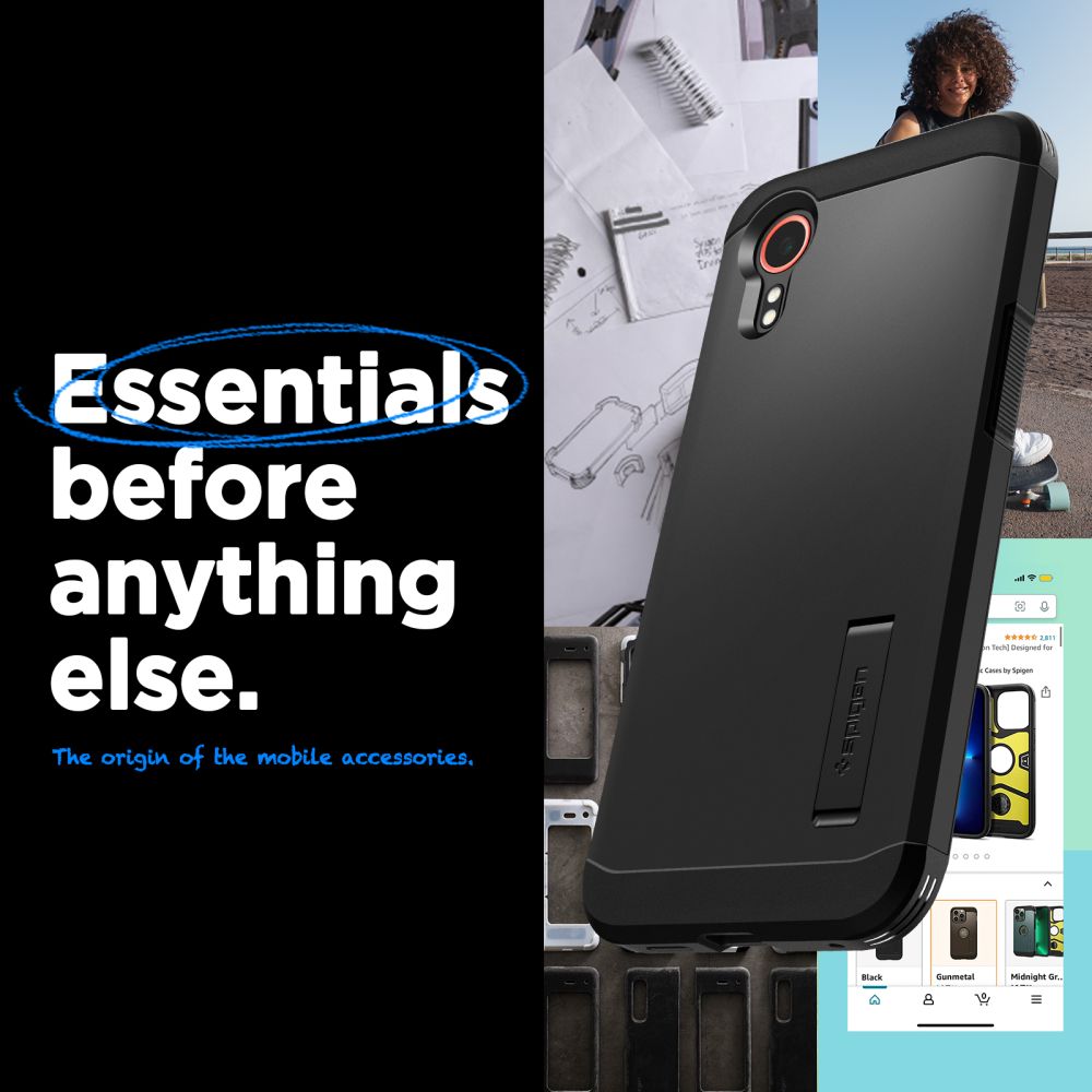 Samsung Galaxy Xcover 7 Pro Case Tough Armor Black