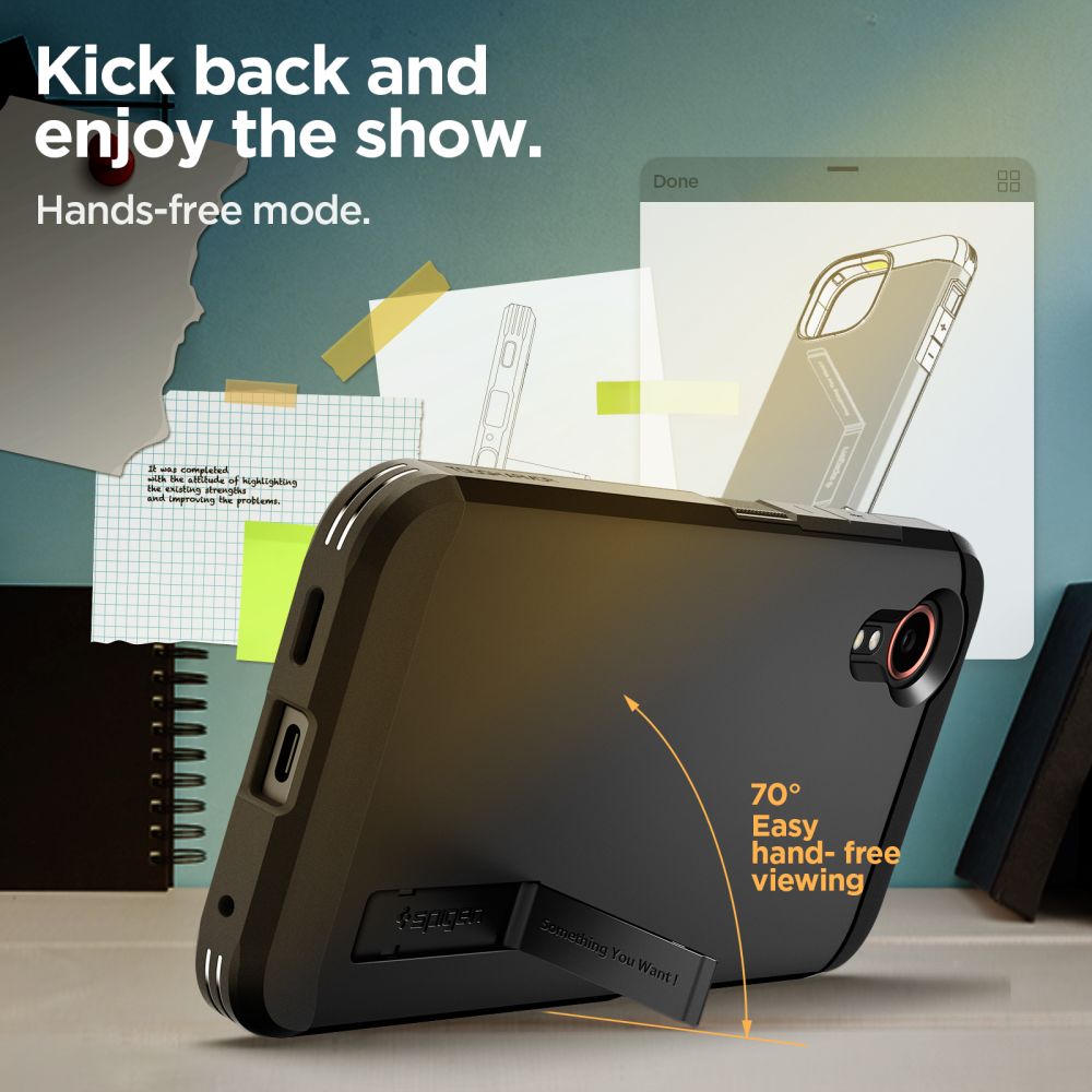Samsung Galaxy Xcover 7 Pro Case Tough Armor Black
