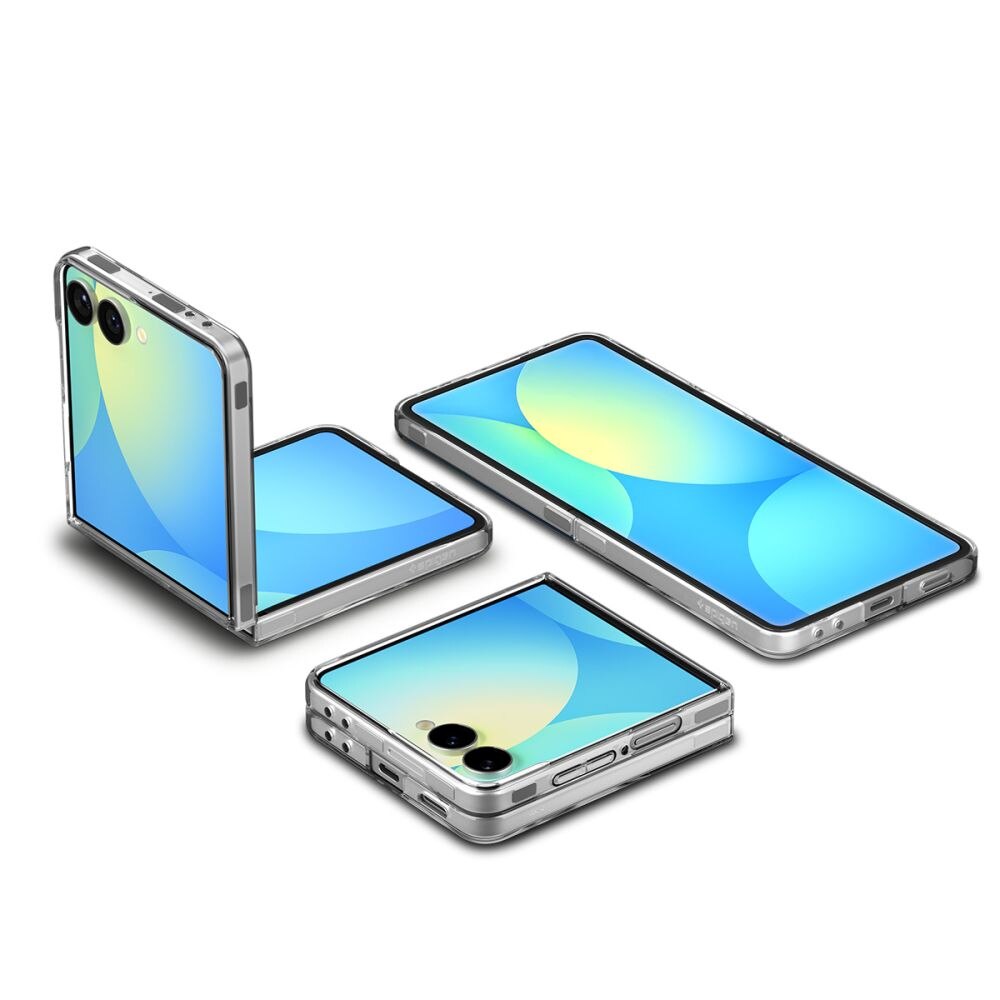 Samsung Galaxy Z Flip 7 Case AirSkin MagSafe Clear White