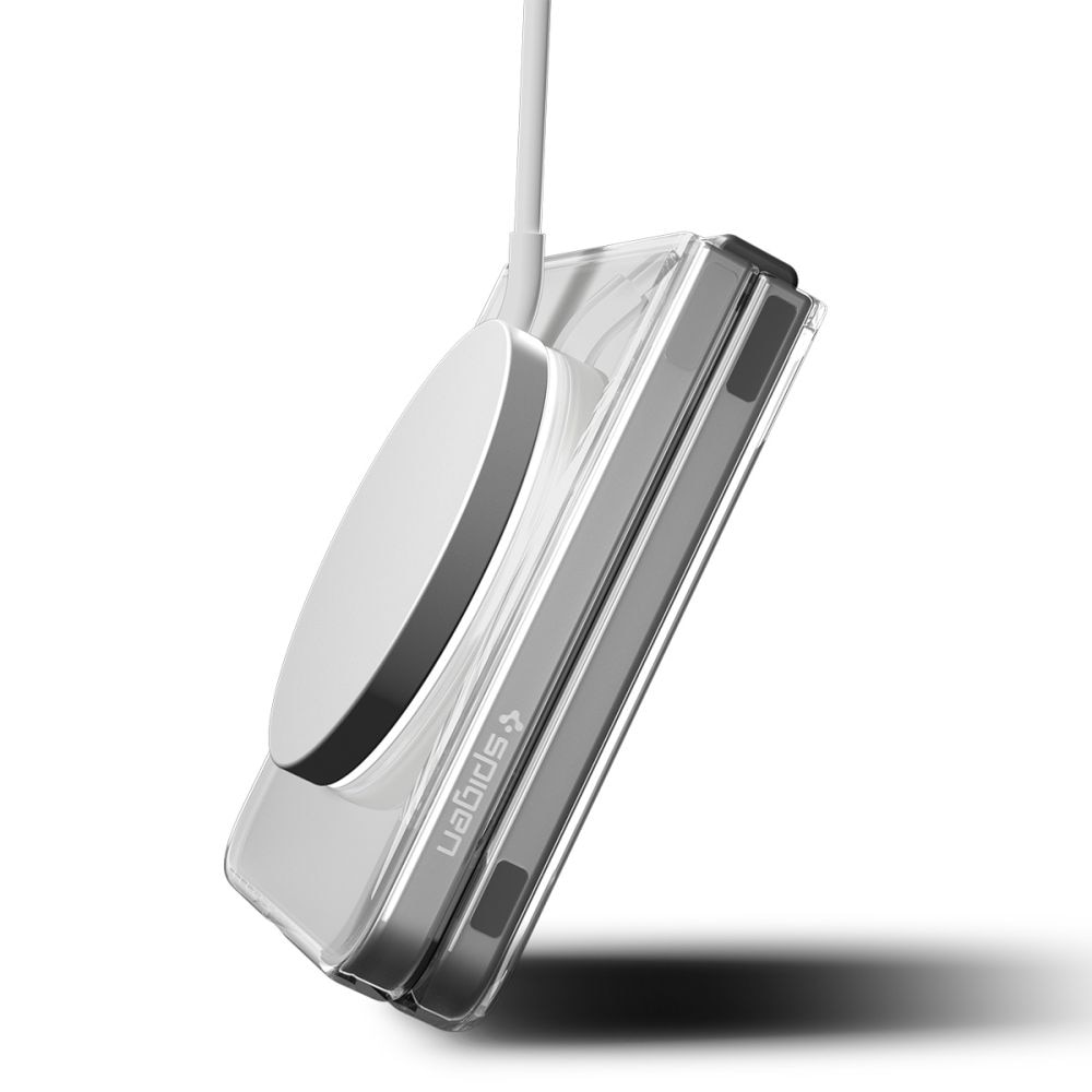 Samsung Galaxy Z Flip 7 Case AirSkin MagSafe Clear White