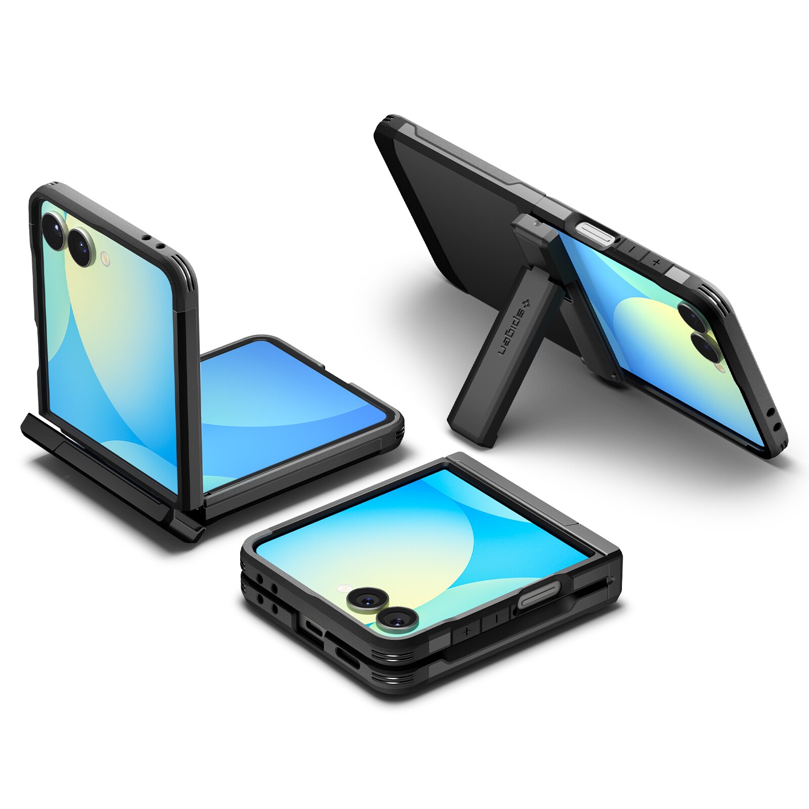 Samsung Galaxy Z Flip 7 Case Tough Armor Pro MagSafe Black