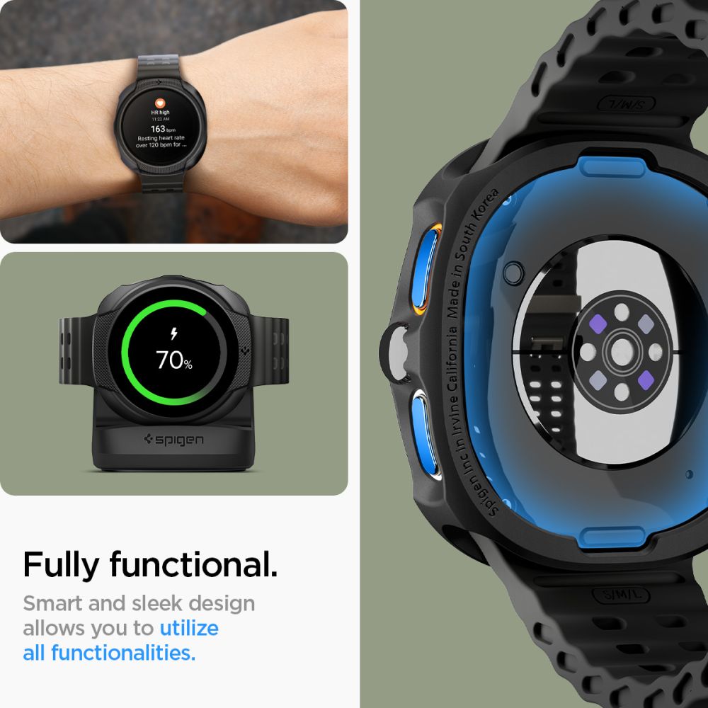 Samsung Galaxy Watch 8 44mm Deksel Liquid Air Black