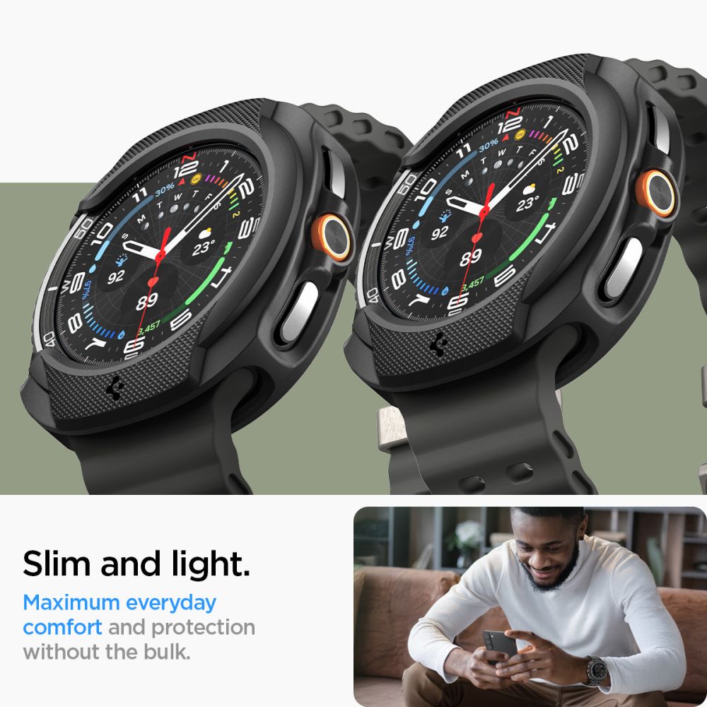 Samsung Galaxy Watch 8 Classic Deksel Liquid Air Black