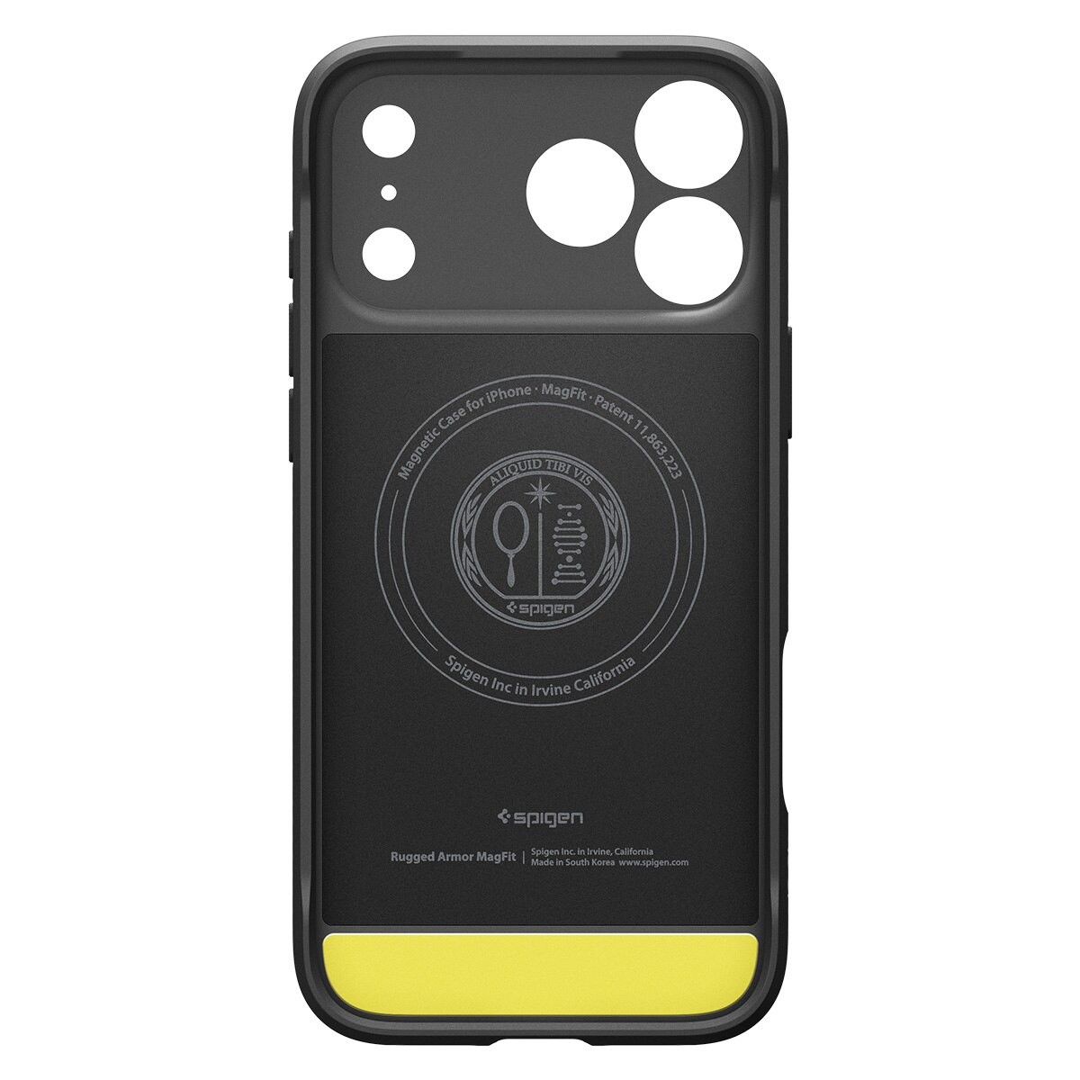iPhone 17 Pro Max Case Rugged Armor MagSafe Black