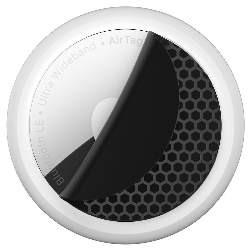 Apple Airtag Airskin Hydrogel film Carbon Black (4-pack)