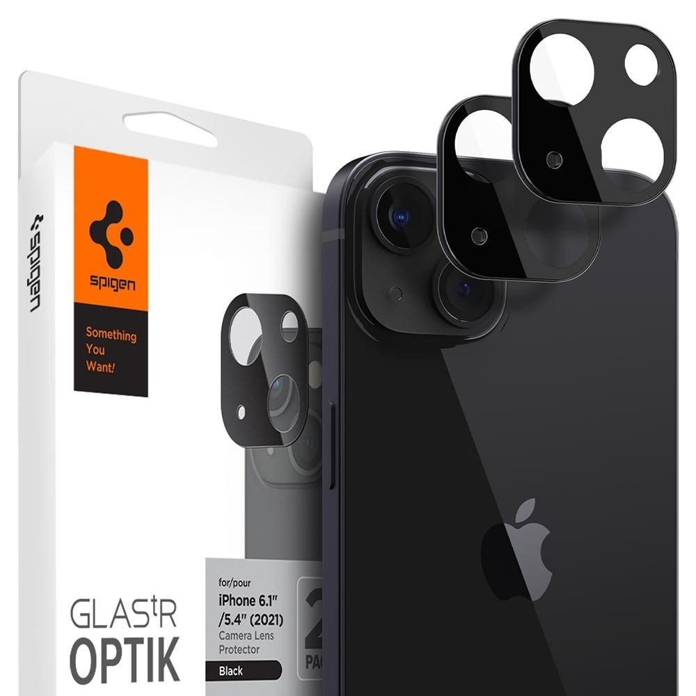 iPhone 13 Optik Lens Protector Black (2-pack)