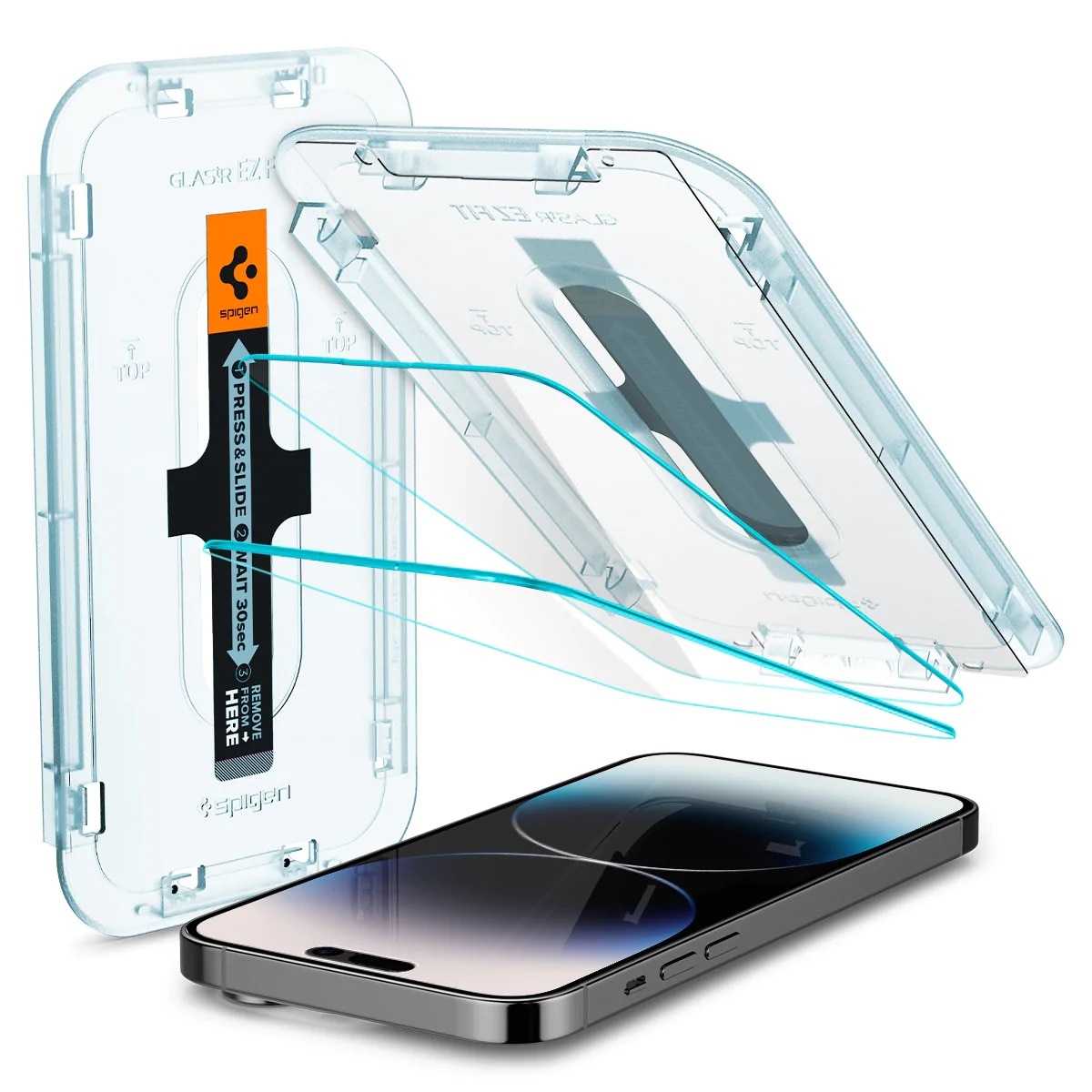 iPhone 14 Pro Max Screen Protector GLAS.tR EZ Fit (2-pack)