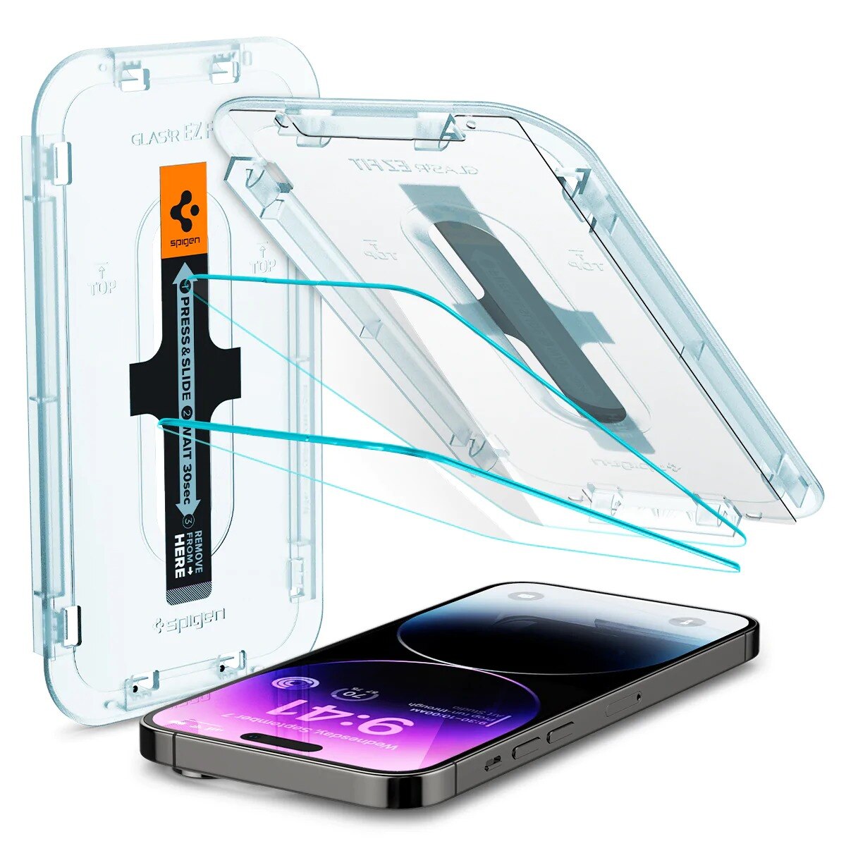 iPhone 14 Pro Max Screen Protector GLAS.tR EZ Fit (2-pack)