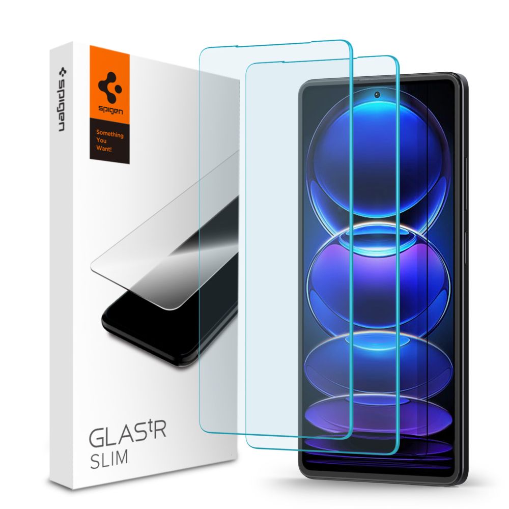 Xiaomi Redmi Note 12 Pro Plus Screen Protector GLAS.tR SLIM (2 Stk)