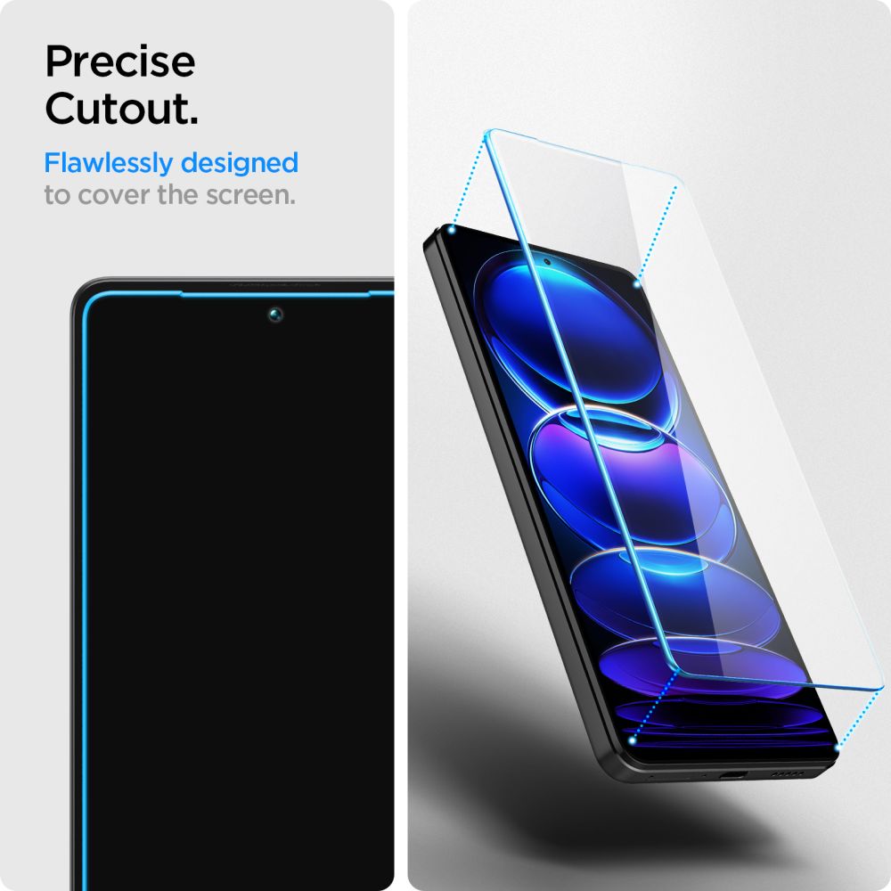 Xiaomi Redmi Note 12 Pro Plus Screen Protector GLAS.tR SLIM (2 Stk)