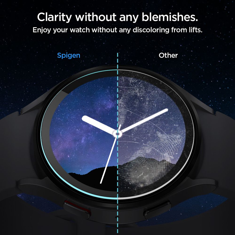 Samsung Galaxy Watch 6 44mm Screen Protector EZ Fit GLAS.tR (2-pack)
