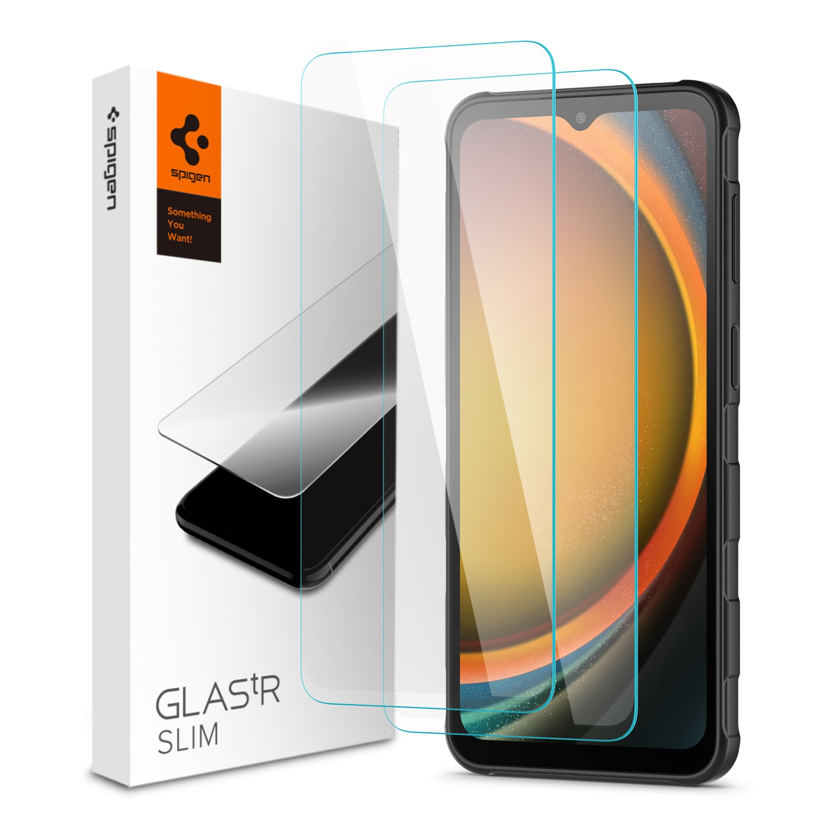 Samsung Galaxy Xcover 7 Screen Protector GLAS.tR SLIM (2 Stk)