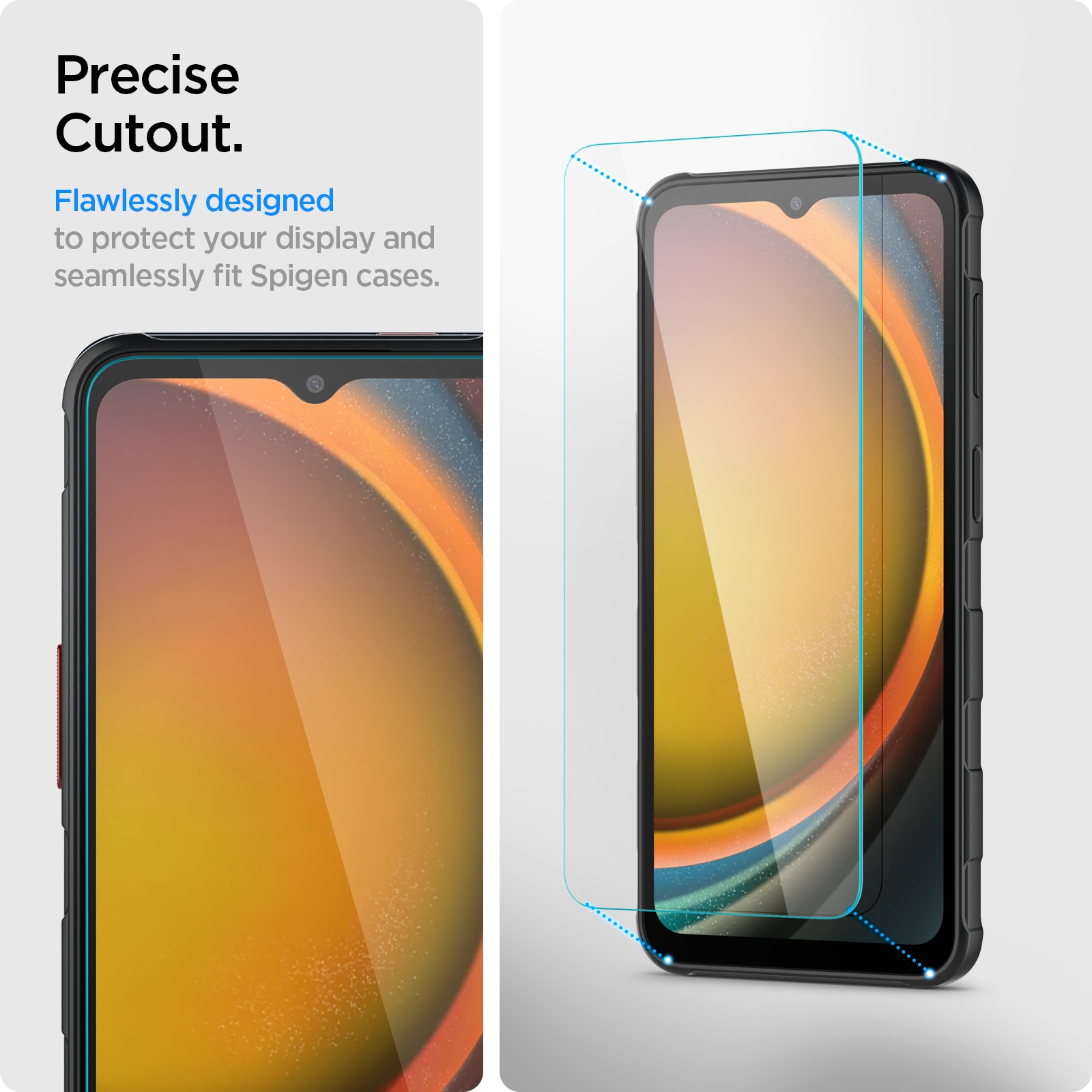 Samsung Galaxy Xcover 7 Screen Protector GLAS.tR SLIM (2 Stk)