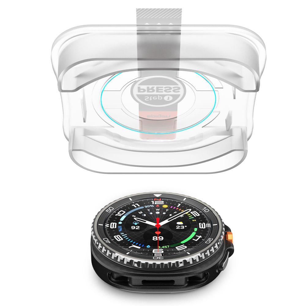Samsung Galaxy Watch 8 Classic Screen Protector EZ Fit GLAS.tR (2-pack)