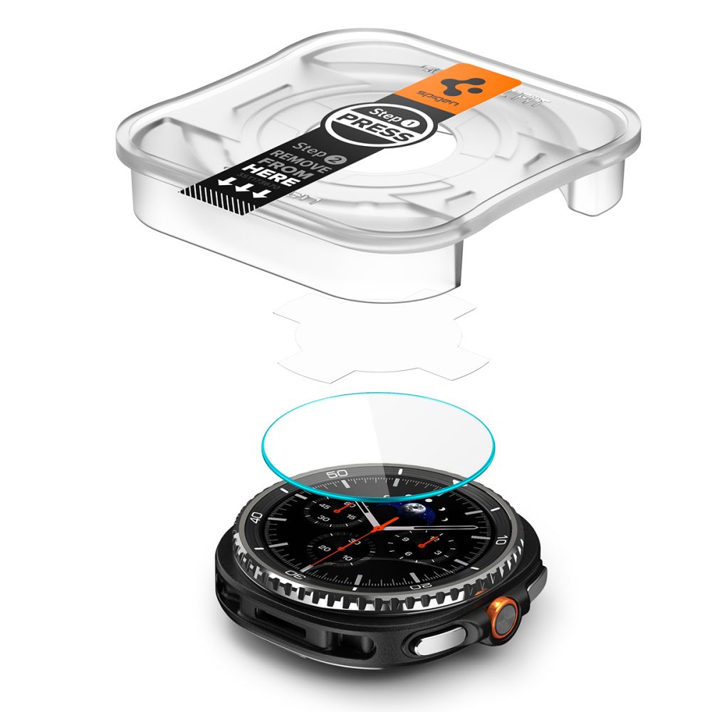 Samsung Galaxy Watch 8 Classic Screen Protector EZ Fit GLAS.tR (2-pack)