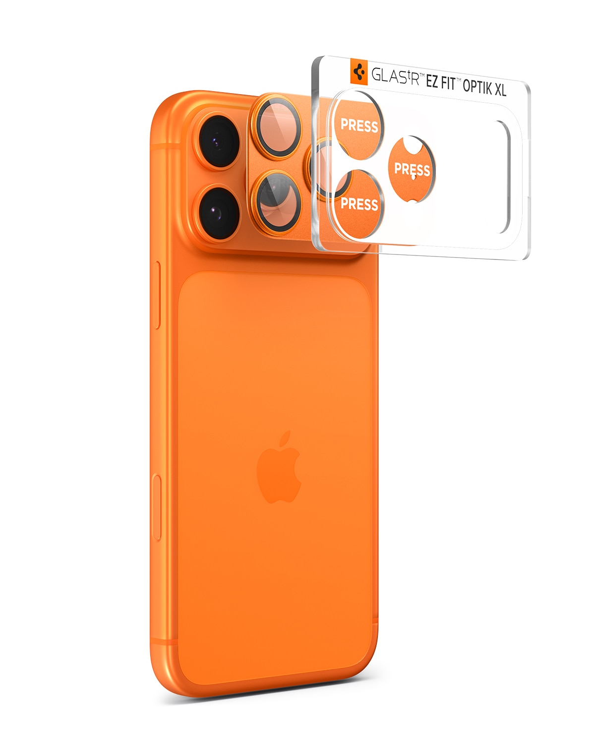 iPhone 17 Pro Glas.tR EZ Fit Optik Pro XL  Oransje