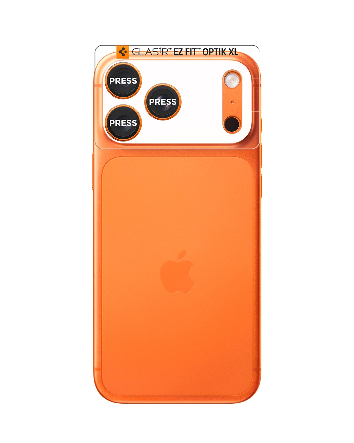 iPhone 17 Pro Max Glas.tR EZ Fit Optik Pro XL  Oransje