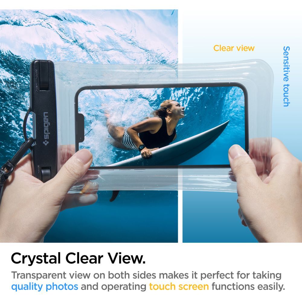 A610 Universal Waterproof Float Deksel Crystal Clear