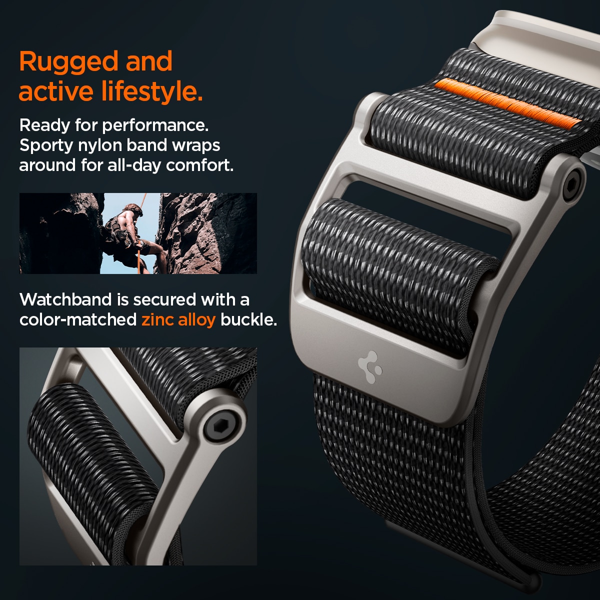 DuraPro Flex Ultra Apple Watch Ultra 2 49mm Black