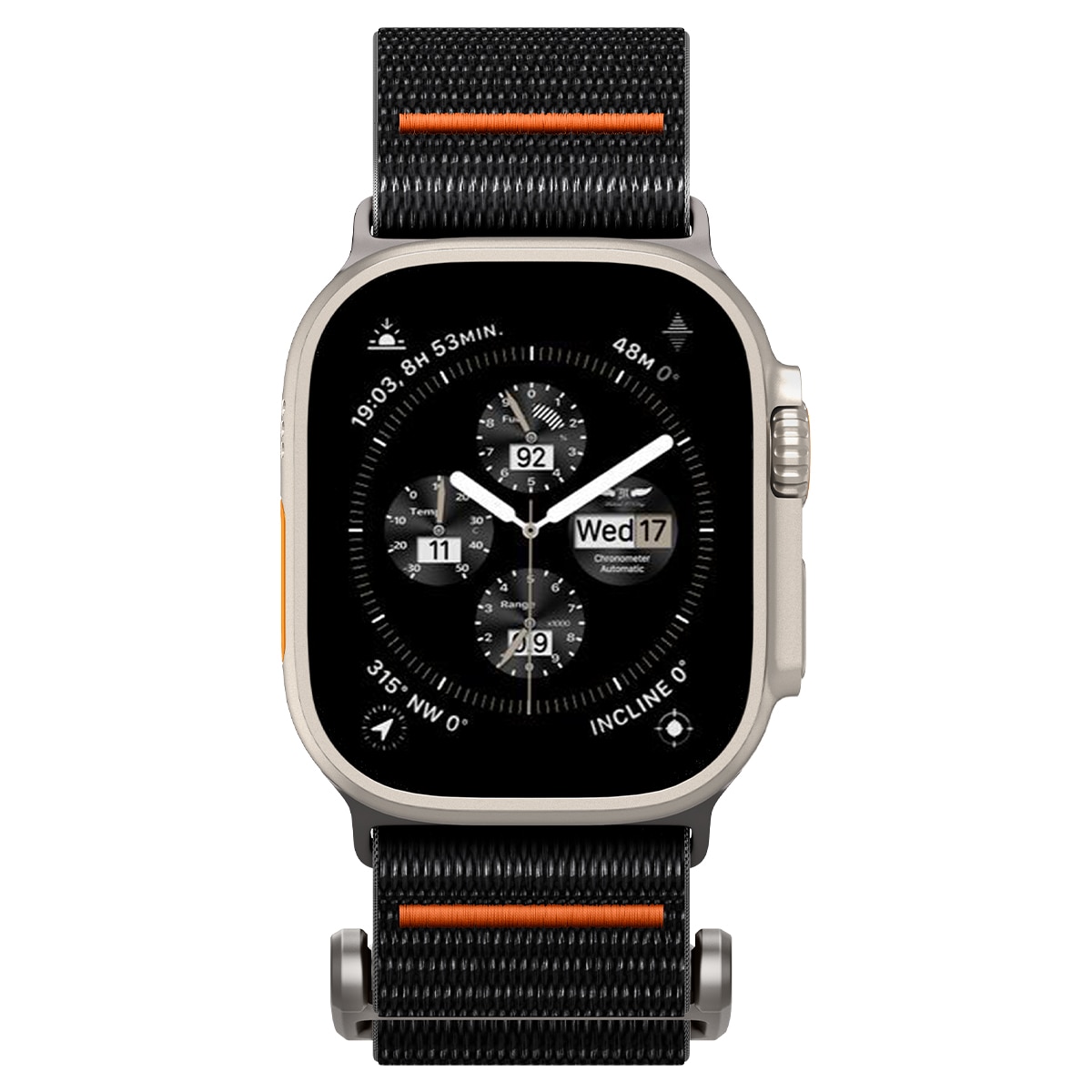 DuraPro Flex Ultra Apple Watch 45mm Series 7 Black