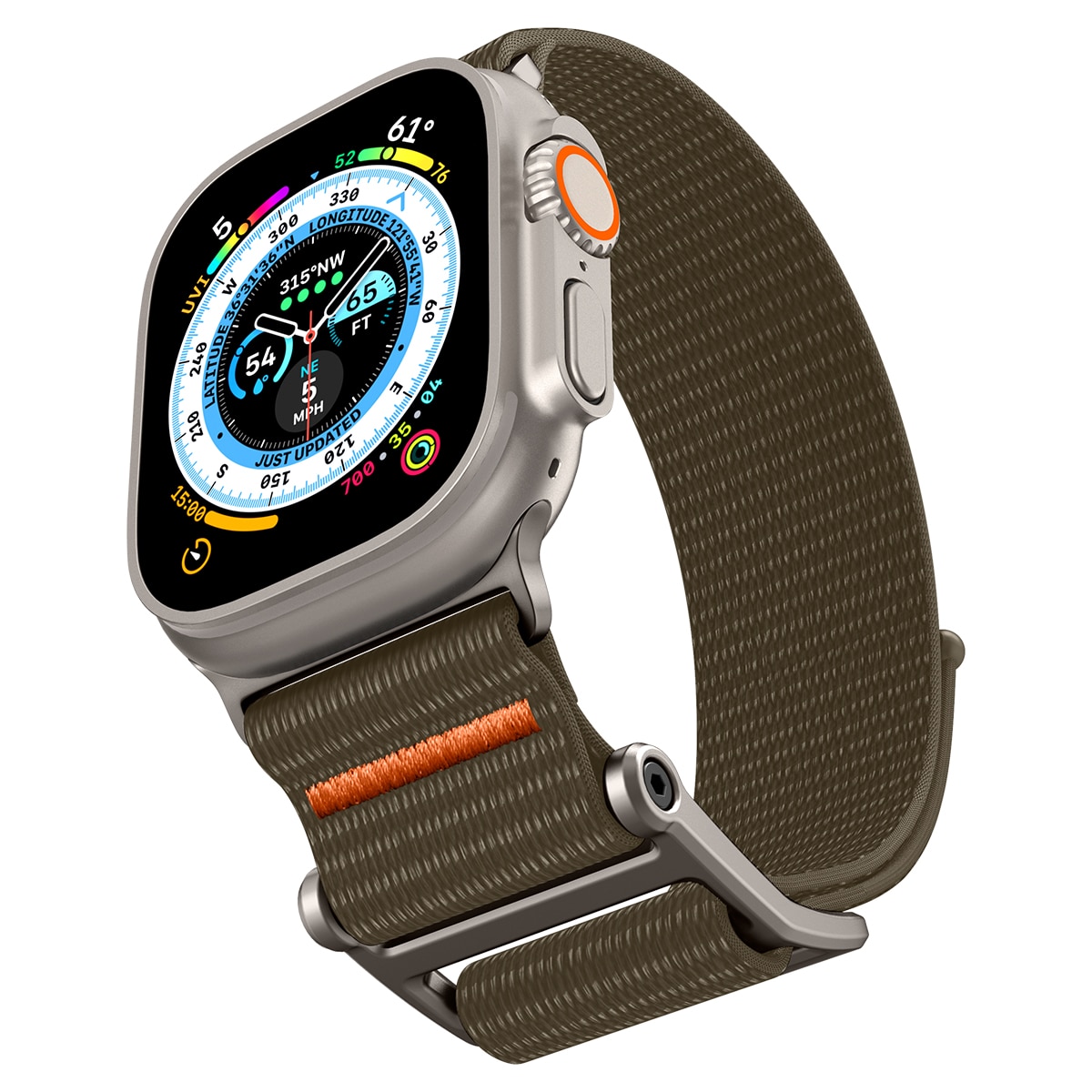 DuraPro Flex Ultra Apple Watch 42mm Khaki