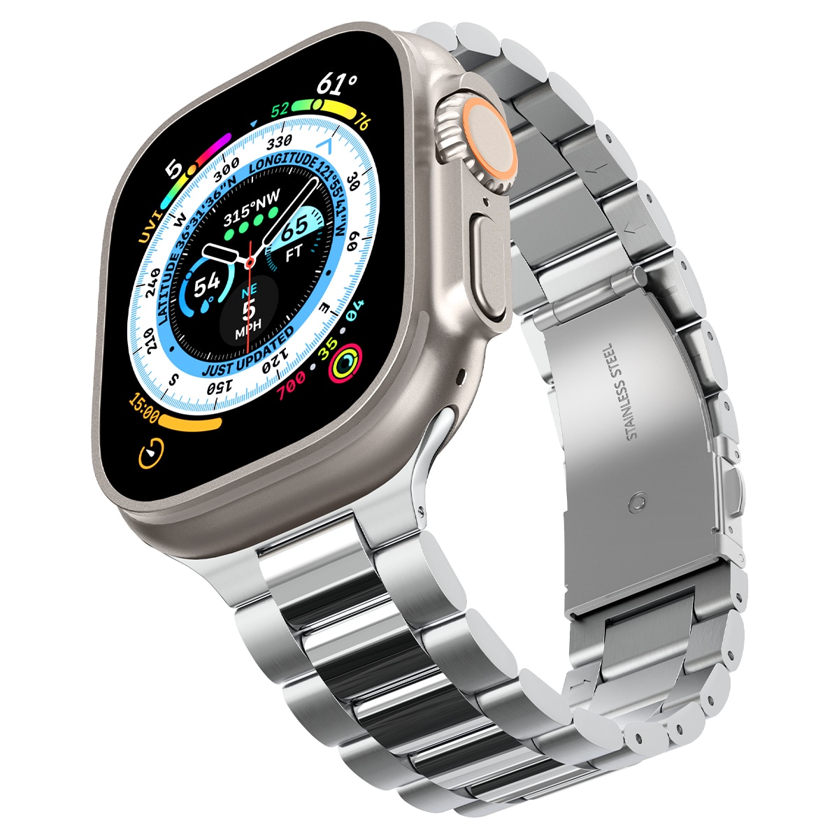 Apple Watch 44mm Reim Modern Fit 316L Silver