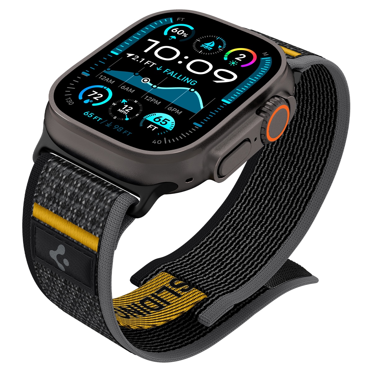 Athlex Air Apple Watch Ultra 49mm 2nd Gen Active Black