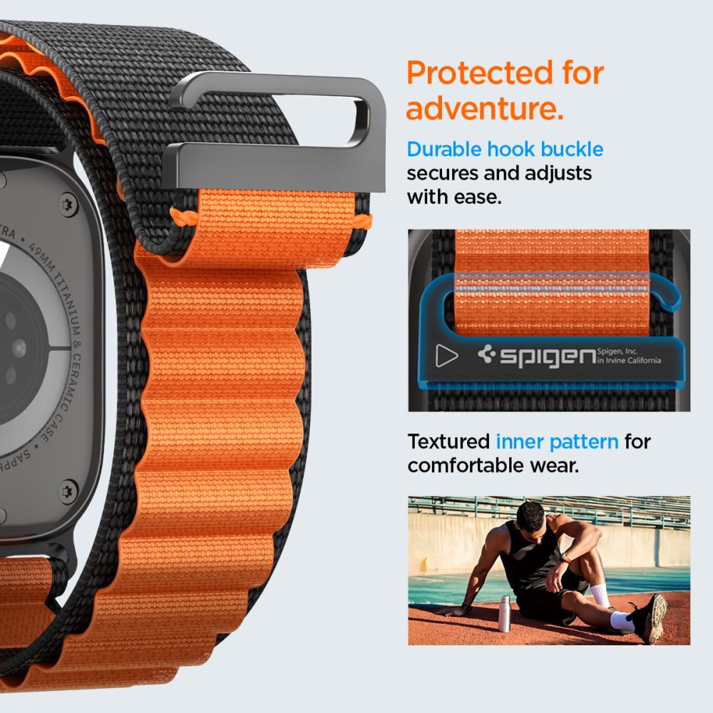 WBF1 Band Apple Watch Ultra 49mm 3rd Gen Oransje