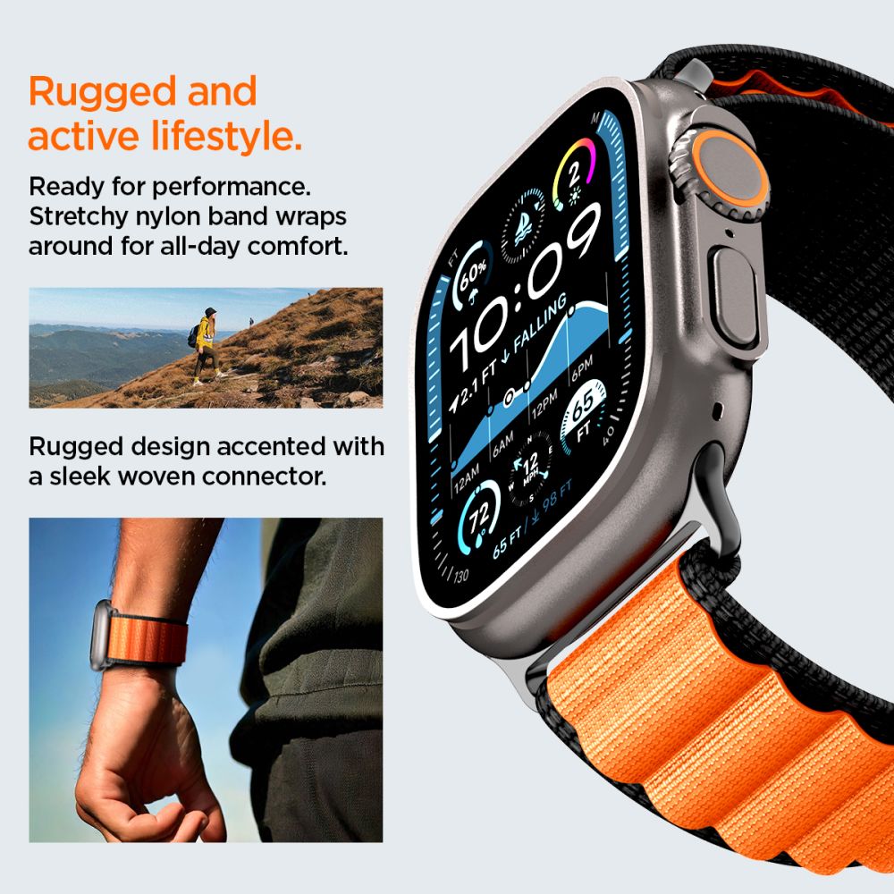 WBF1 Band Apple Watch Ultra 49mm 3rd Gen Oransje