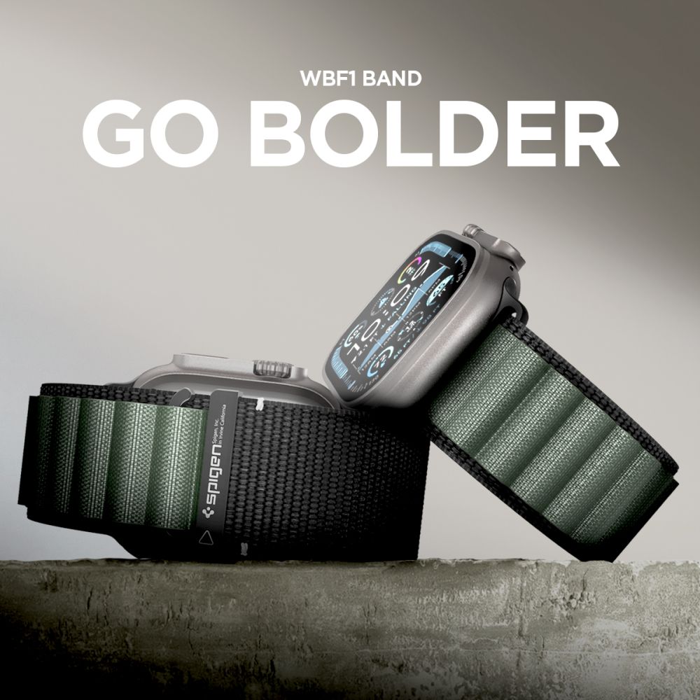WBF1 Band Apple Watch Series 4-6 44mm Grønn
